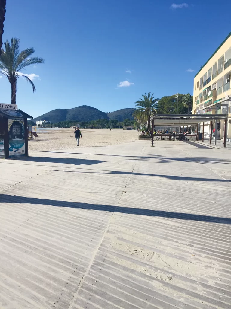 Strandpromenaden Port d'Alcudia