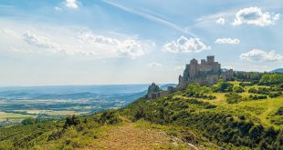 Slottet Loarre i Aragonien