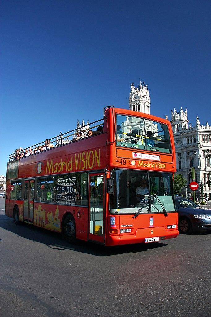 Buss i Madrid