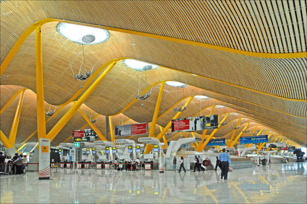 Adolfo Suárez Madrid-Barajas flygplats.