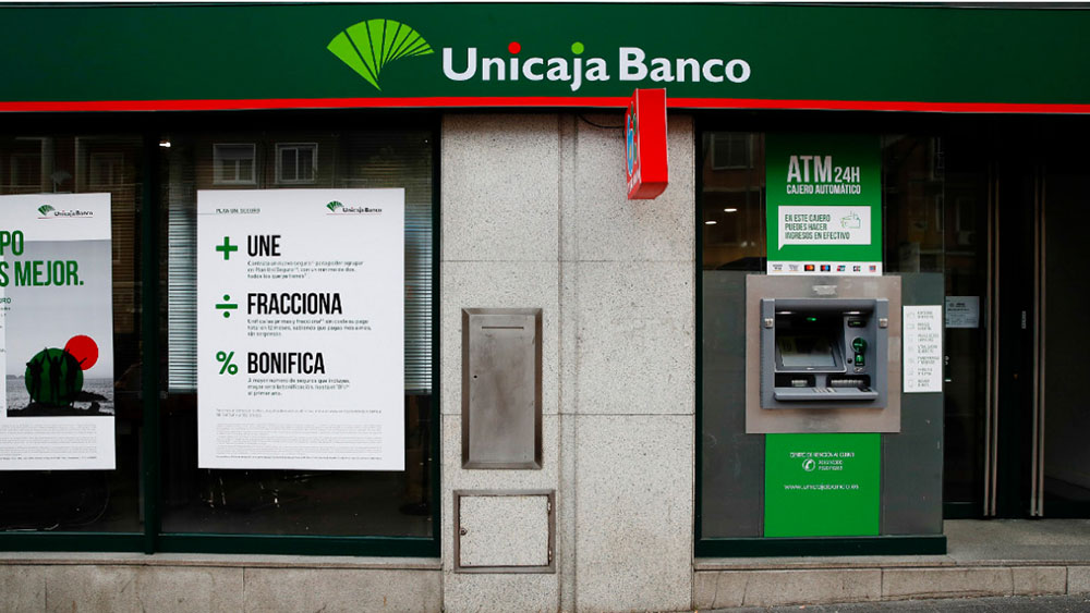 Unicaja Banco kontanthantering