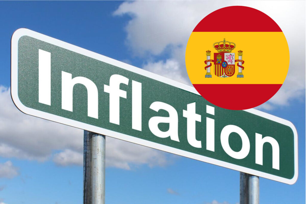 Inflationen faller i Spanien