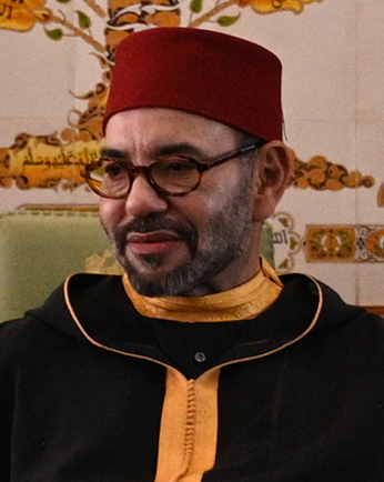 Kung Mohammed VI tackar