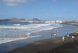 Playa de las Canteras, Kanarieöarna.