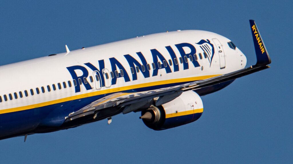 Ryanair, lågpris flygbolag.