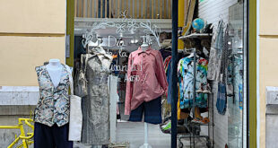 Vintagebutik i Málaga.