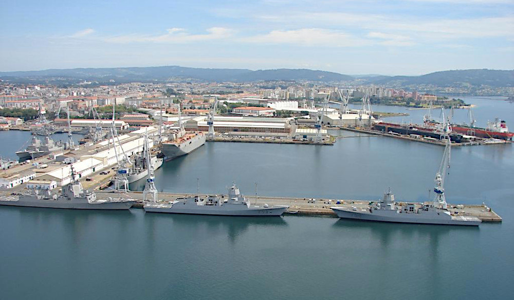 Ferrol, militära fartyg