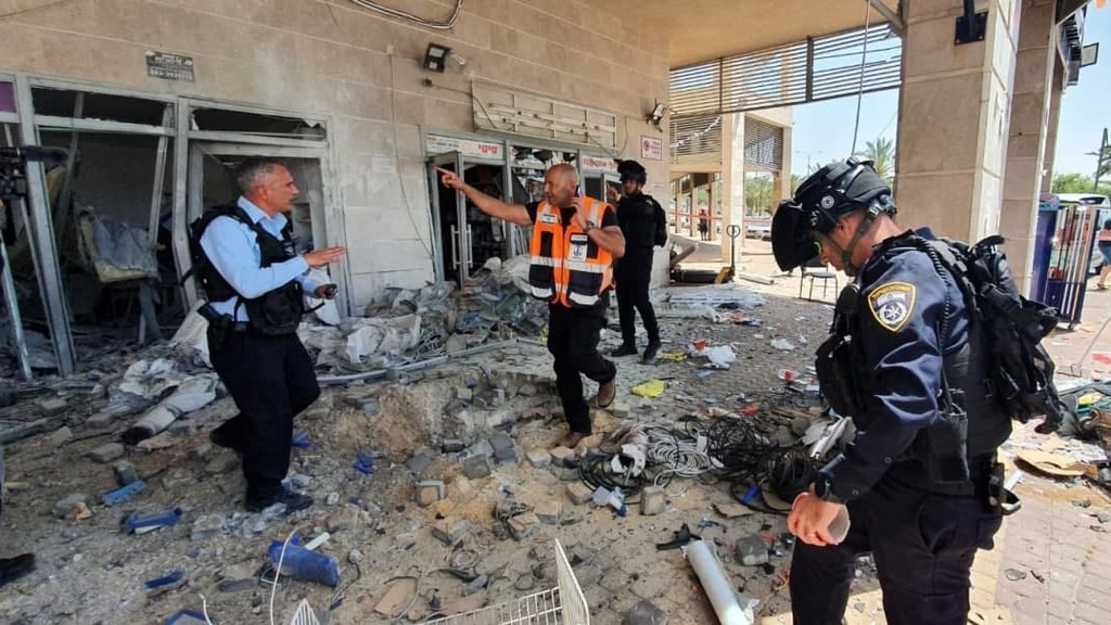 Skadad byggnad i Israel påverkar elpriset