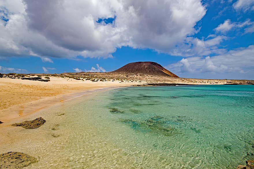 Isla de La Graciosa, Kanarieöarna.
