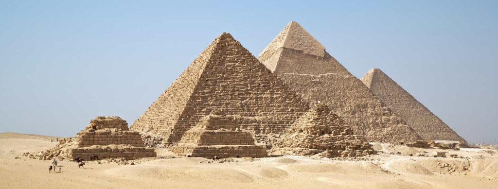 Pyramiderna i Egypten.