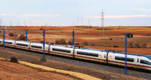 Renfe AVE-tåg Barcelona-Madrid.