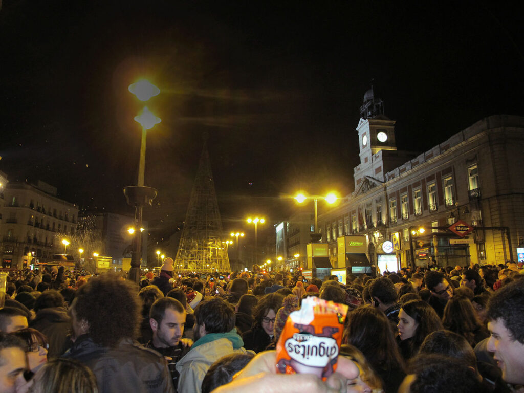 Puerta del Sol, Madrid.