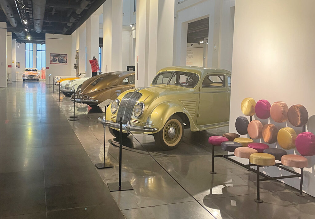Málagas bil- och modemuseum.