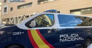 Polisen i Valencia.