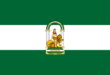 Andalusiens flagga.