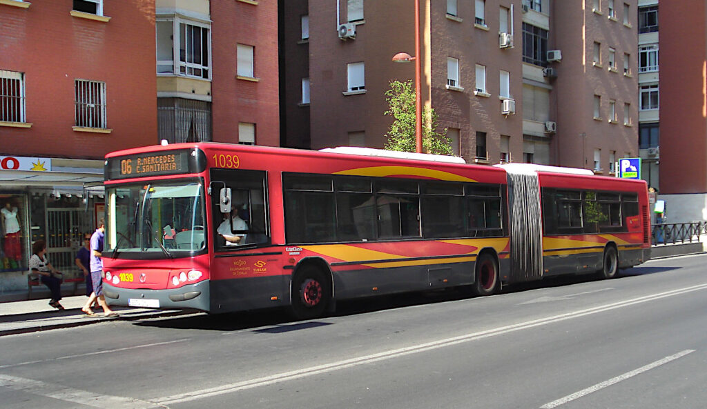 Kollektivtrafik, stadsbuss.