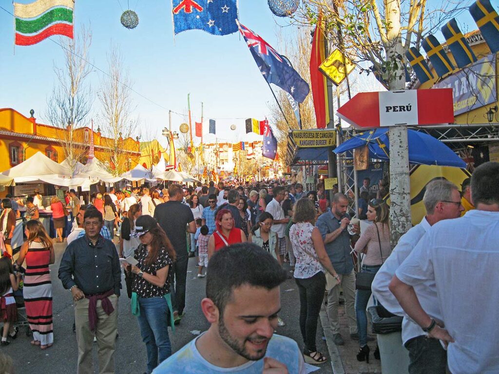 Feria Internacional de los Países i Fuengirola.