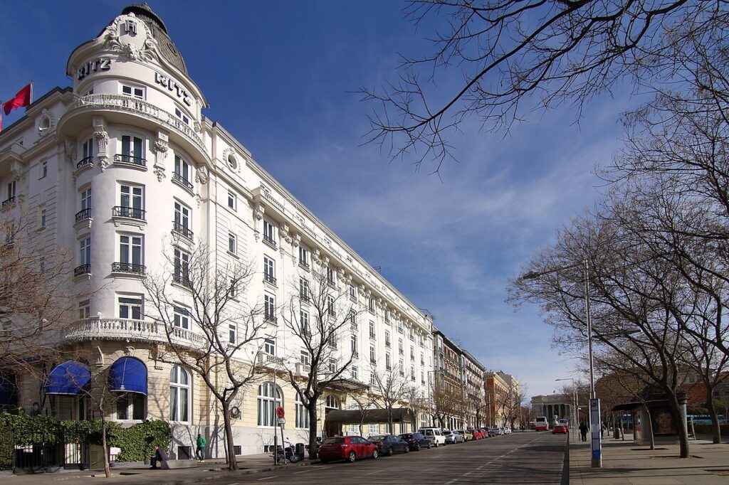 Hotell Mandarin Oriental Ritz i Madrid.