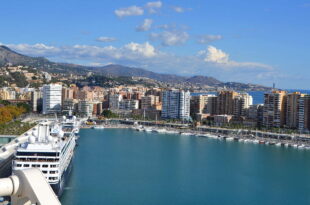 Málaga på Costa del Sol.
