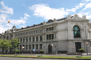 Spaniens centralbank i Madrid.
