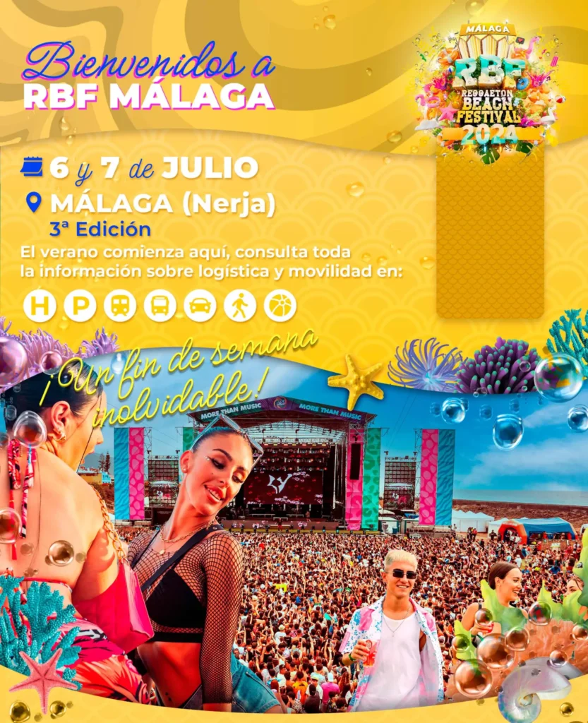 Reggaeton Beach Festival 2024 i Nerja.