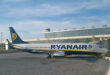 Ryanair på Málaga flygplats.