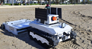 Robot för strandstädning.