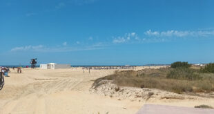 En strand i Conil de la Frontera.