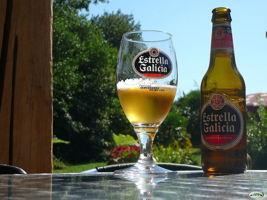 Estrella Galicia, det bästa ölet enligt undersökningen.