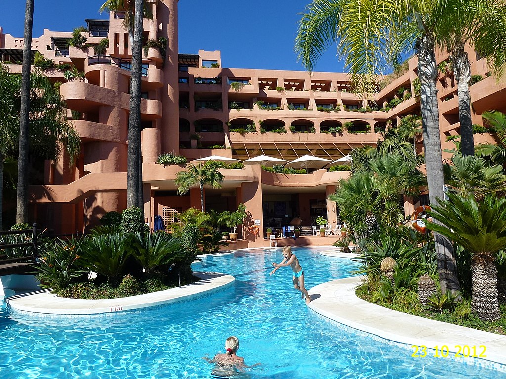 Hotell Bahia Kempinski i Estepona, Spanien. 