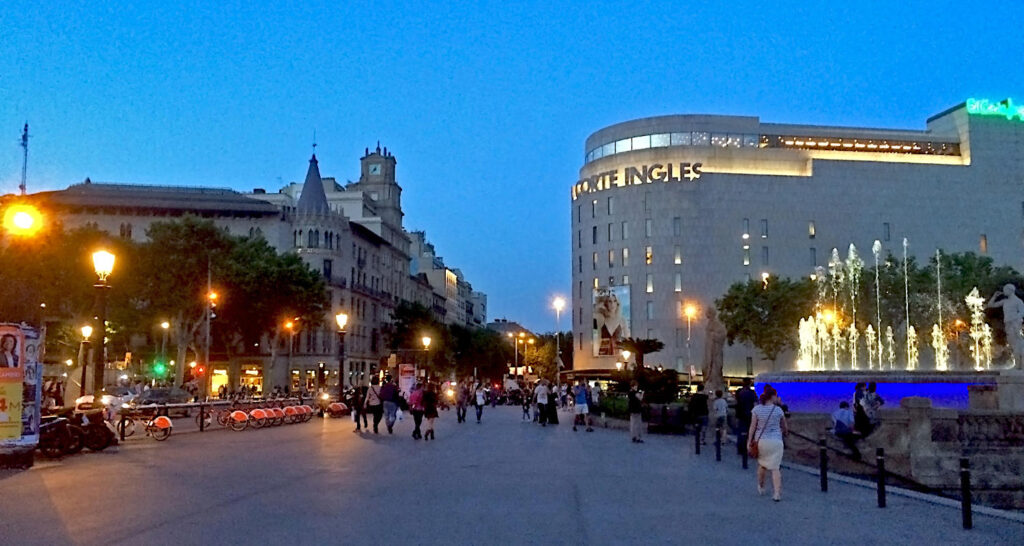 Huvudstaden för sexarbetare i Spanien, Barcelona.