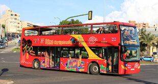 Buss på Mallorca.