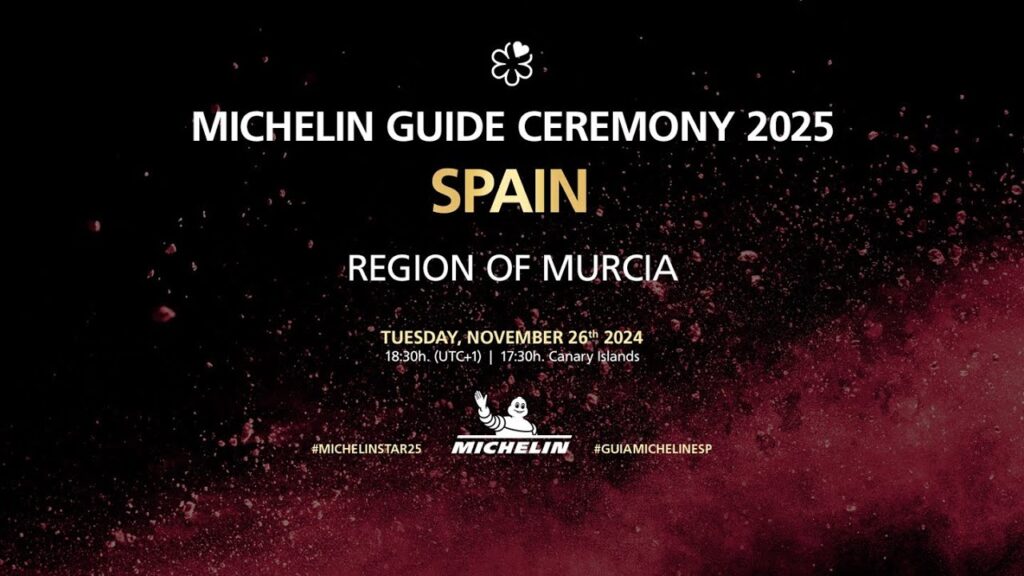 Michelinguiden 2025. prisceremoni i Murcia.