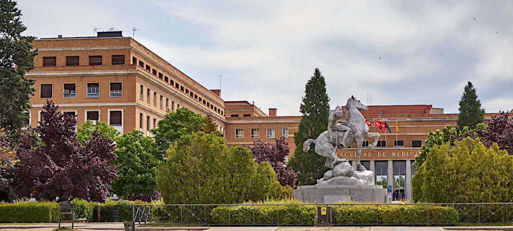 UCM, ett universitet i Madrid.