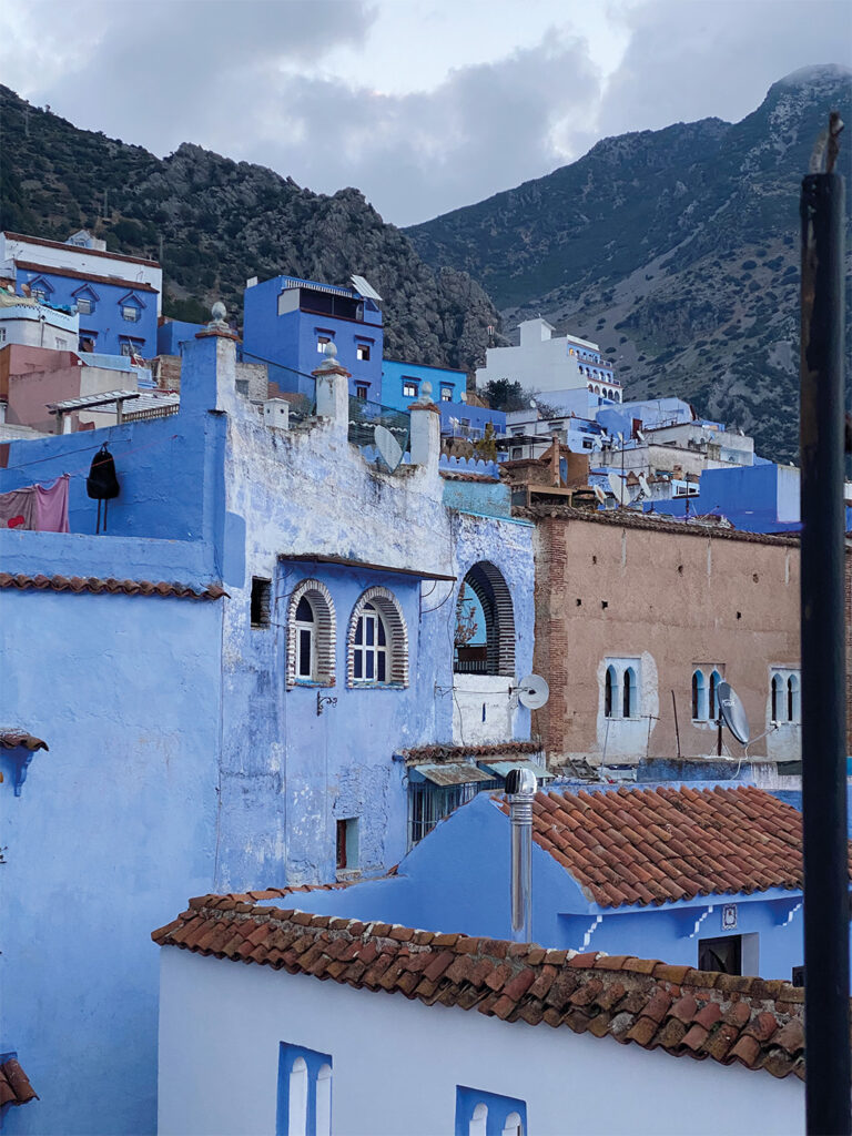 Hus i Chefchaouen.