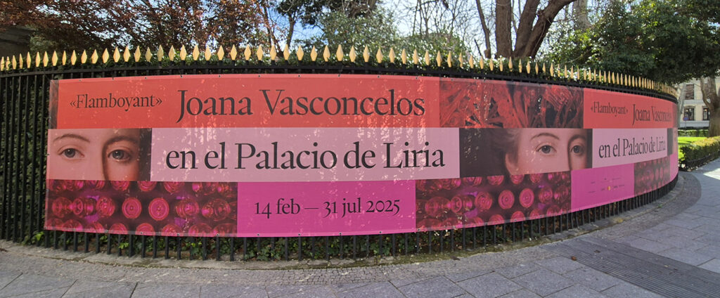 Staket vid Palacio de Liria.