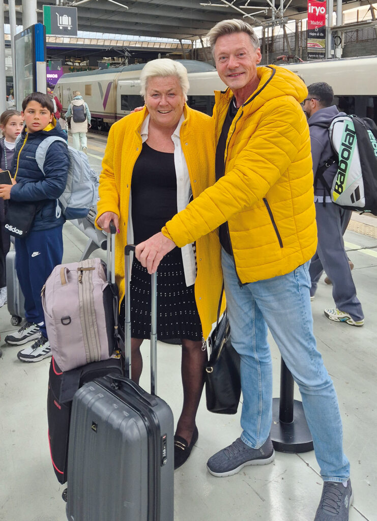 Resenärer på äventyr.