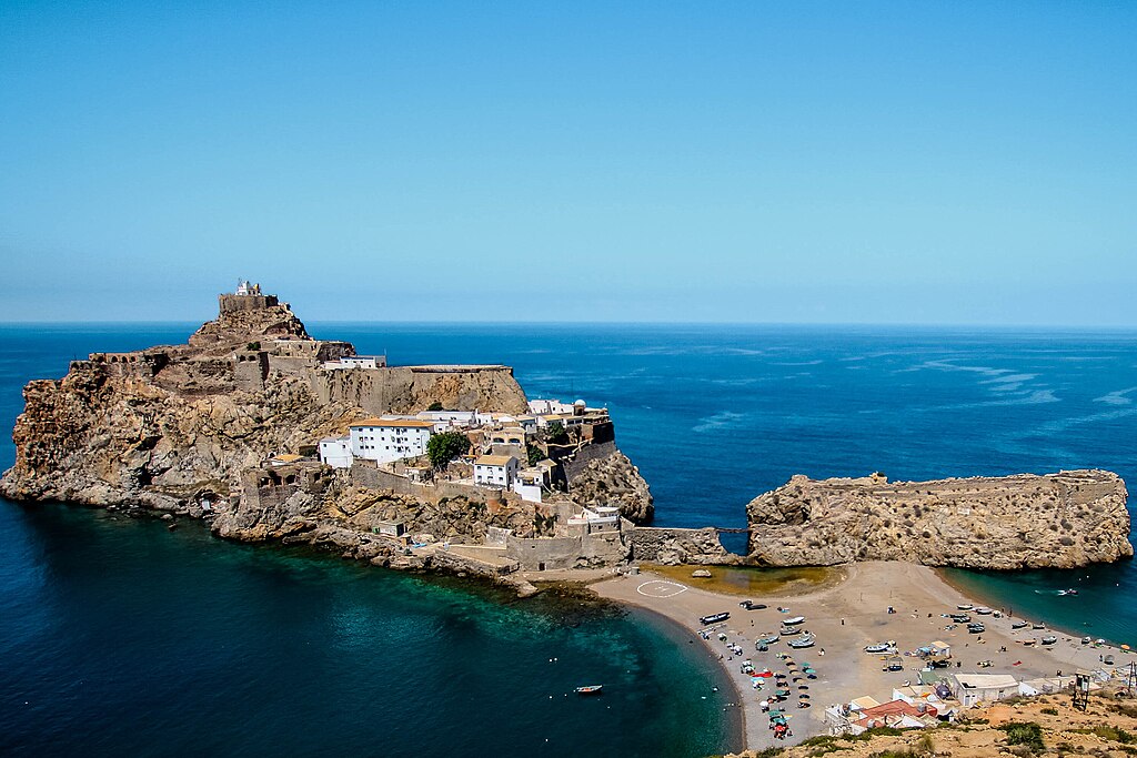 Peñón de Vélez de la Gomera.