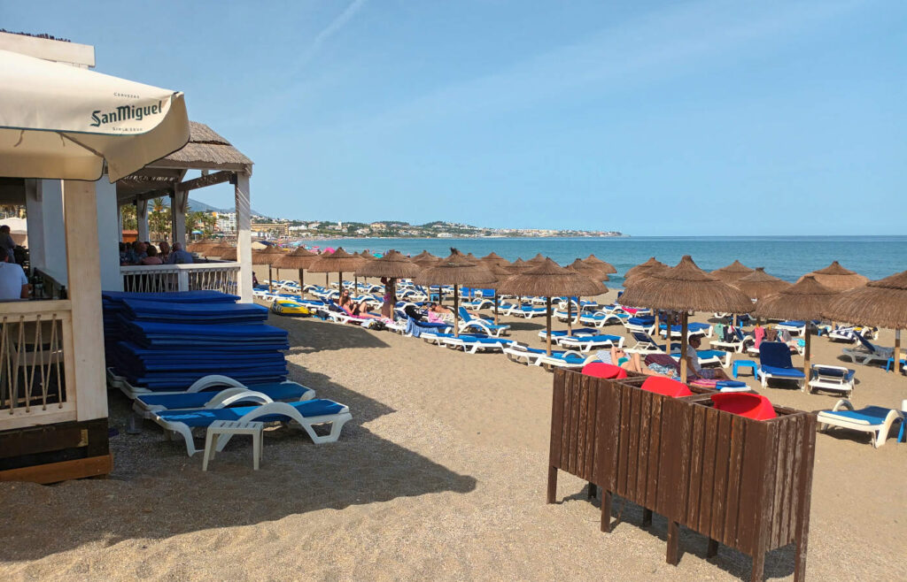 La Cala de Mijas, strand.