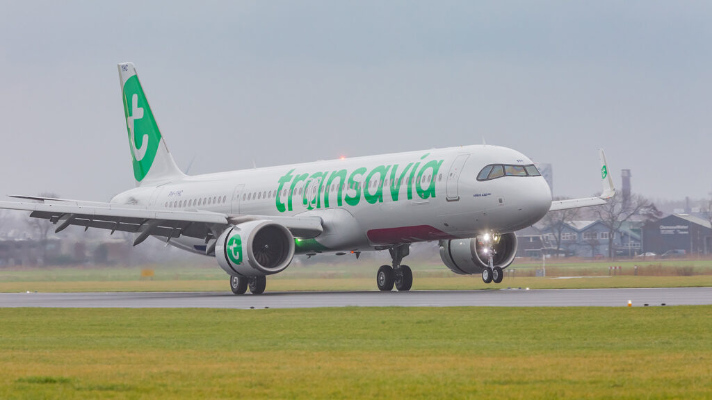 Transavia Airbus A321neo.