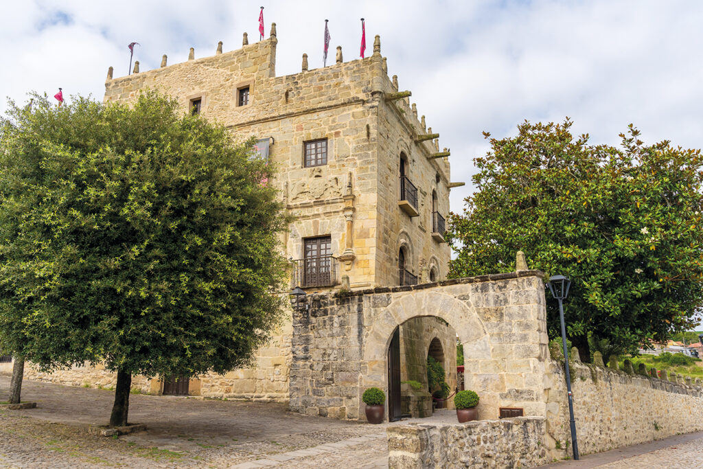 Palatset Velarde i Santillana del Mar.
