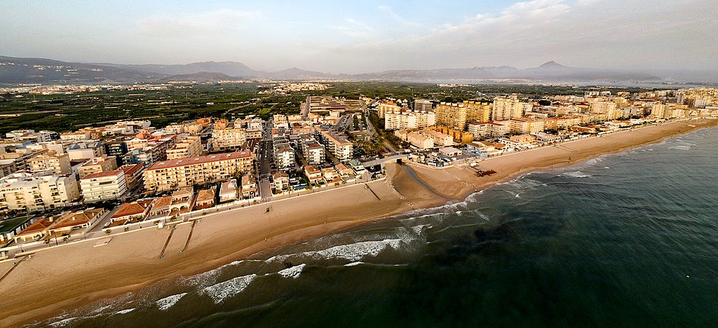 Platja de Miramar, Valencia.