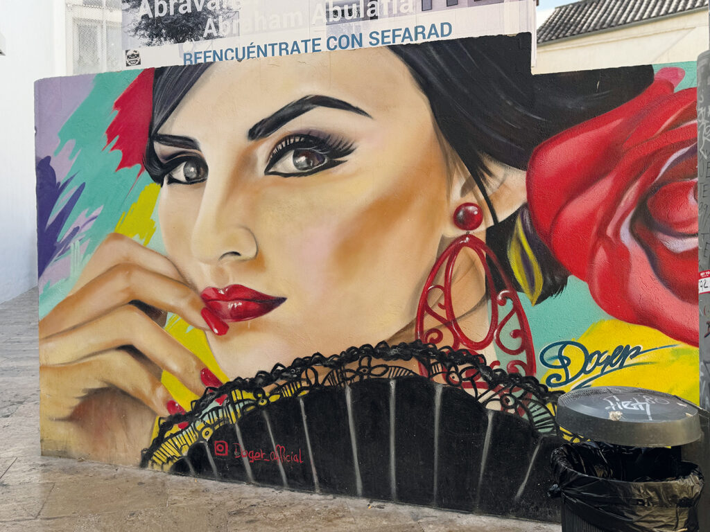 Gatukonst, Flamenca de Málaga.