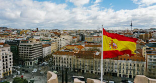 Madrid, huvudstaden i Spanien.