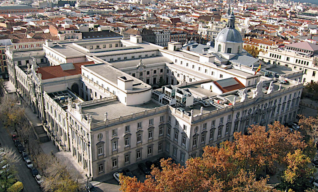 Spaniens högsta domstol i Madrid.