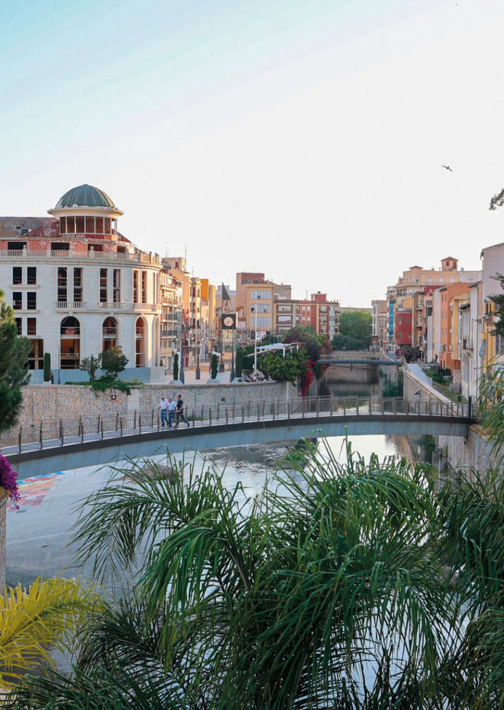 Floden Segura i Orihuela.