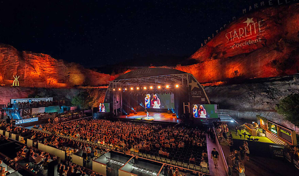 Starlite musikfestival i Marbella.