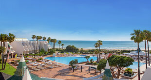 Ett all inclusive hotell i Spanien.