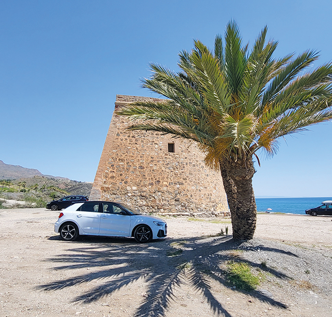 Vakttorn i Mojacar.