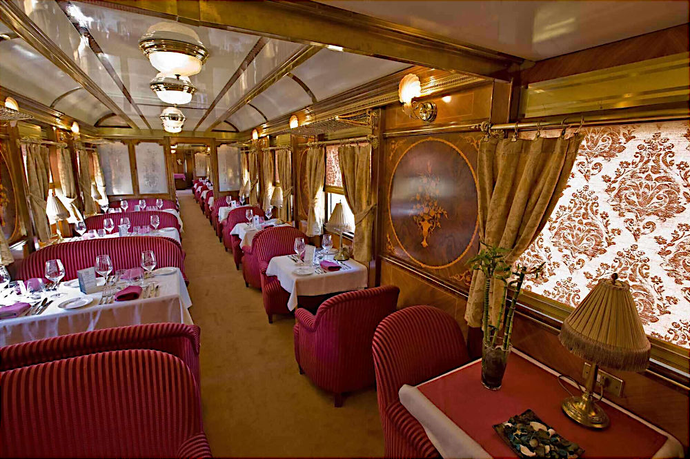 Al Ándalus, restaurangvagn.